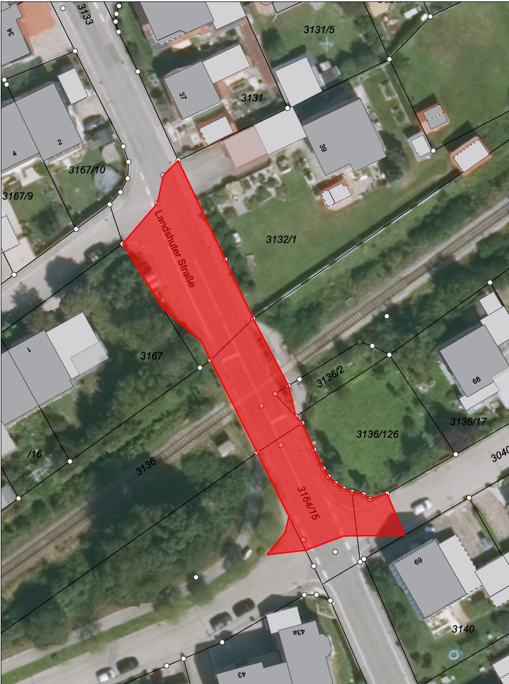 Bahnübergang Landshuter Straße: Sperrung ab 21.09.2026